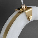 Alabaster Duplex Staircase Pendant Light — image 12