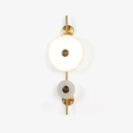 Alabaster Eclipse Round Wall Light — image 25