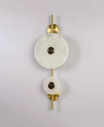 Alabaster Eclipse Round Wall Light — image 21