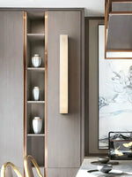 Alabaster Emerson Brass Wall Lamp — image 13