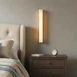 Alabaster Emerson Brass Wall Lamp — image 8