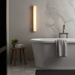Alabaster Emerson Brass Wall Lamp — image 11