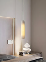 Alabaster Flute Luxury Pendant Light — image 5