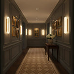 Alabaster Oval Wall Light