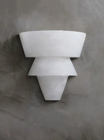 Alabaster Tiered Cone Wall Light — image 22