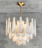 Alabaster Leon Drop Shape Chandelier — image 11