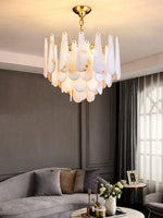 Alabaster Leon Drop Shape Chandelier — image 7