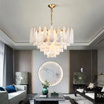 Alabaster Leon Drop Shape Chandelier — image 8