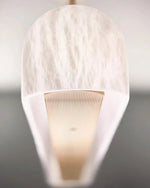 Alabaster Linear Brass Chandelier — image 12