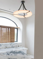 Alabaster Luxembourg Halo Chandelier — image 7