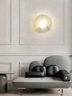 Alabaster M Letter Wall Lamp — image 5