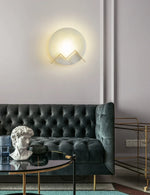 Alabaster M Letter Wall Lamp — image 4