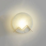 Alabaster M Letter Wall Lamp — image 8