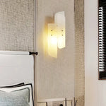 Alabaster Megalith Brass Wall Light — image 2