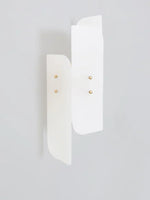Alabaster Megalith Brass Wall Light — image 14