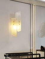 Alabaster Megalith Brass Wall Light — image 3