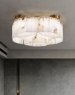 Alabaster Modern Brass Ceiling Lamp — image 11