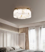Alabaster Modern Brass Ceiling Lamp — image 12