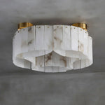 Alabaster Modern Brass Ceiling Lamp — image 18