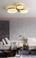 Alabaster Modern Disc Ceiling Light — image 3