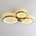 Alabaster Modern Disc Ceiling Light — image 8