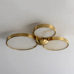 Alabaster Modern Disc Ceiling Light — image 9