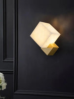 Alabaster Modern Gatsby Wall Sconce — image 5