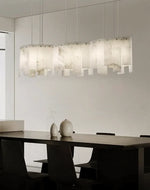 Alabaster Modern Layering Chandelier — image 6