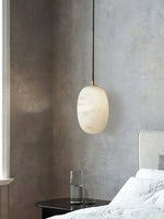 Alabaster Modern Pebble Pendant Lamp — image 4