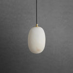Alabaster Modern Pebble Pendant Lamp — image 9