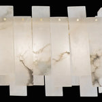 Alabaster Rectangular Linear Chandelier — image 10