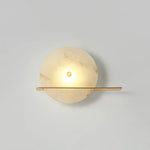 Alabaster Modern Round Wall Sconce — image 14