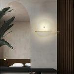 Alabaster Modern Round Wall Sconce — image 12