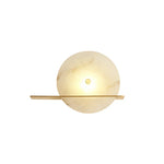 Alabaster Modern Round Wall Sconce — image 19