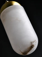Alabaster Moonshade Copper Pendant Lamp — image 10