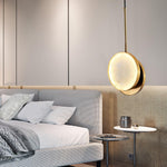 Alabaster Moonshade Pendant Light