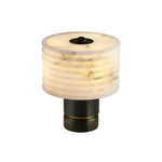 Alabaster Outela Brass Table Lamp — image 1