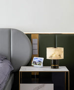 Alabaster Outela Brass Table Lamp — image 5
