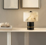 Alabaster Outela Brass Table Lamp — image 4