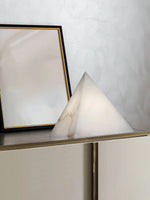 Alabaster Pyramid Table Lamp — image 10