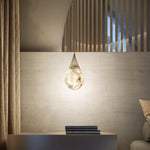 Alabaster Raindrop Pendant Light — image 12