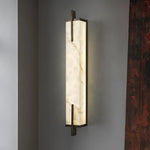 Alabaster Rectangle Calliope Wall Sconce