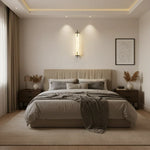 Alabaster Rectangle Calliope Wall Sconce
