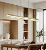 Alabaster Rectangle Linear Pendant Light — image 7