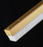 Alabaster Rectangle Linear Pendant Light — image 27