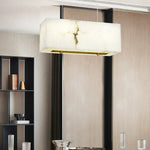 Alabaster Rectangular Chandelier — image 2