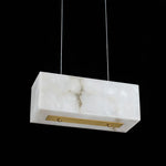 Alabaster Rectangular Chandelier — image 13