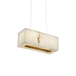 Alabaster Rectangular Chandelier — image 17