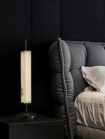 Alabaster Serano Brass Table Lamp — image 6