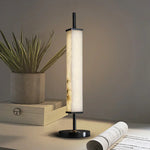 Alabaster Serano Brass Table Lamp — image 7